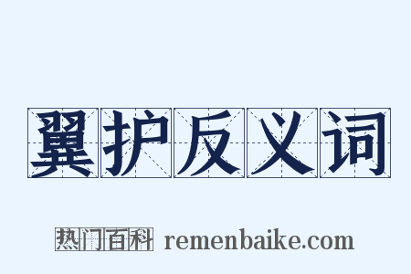 翼护反义词是什么意思的图片